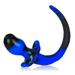 Oxballs Plug Queue Puppy Tail Bulldog 11.5 x 6 cm Bleu